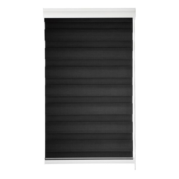 Persiana Rolô Rainbow Zebra Evolux 1,20x1,60 Preto: Estilo e Controle de Iluminação para seu Ambiente tudo para a sua casa