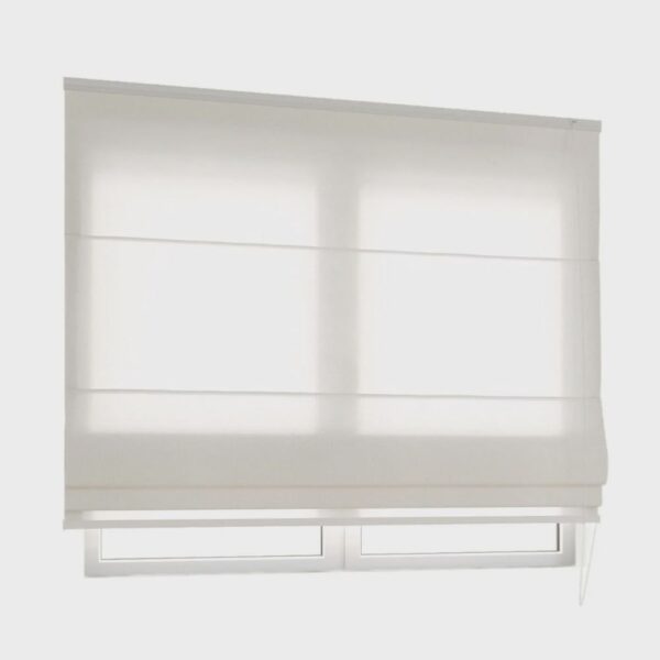 Persiana Romana Express Finesse Belchior Uniq Branco