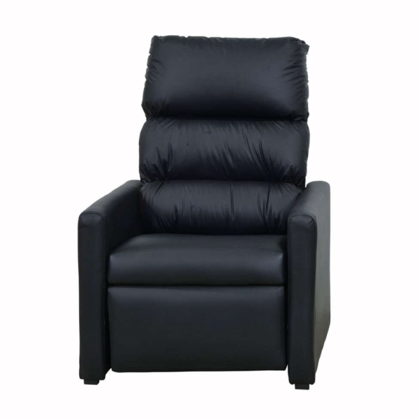 Poltrona do Papai Reclinável Turin Courino Preto Matrix