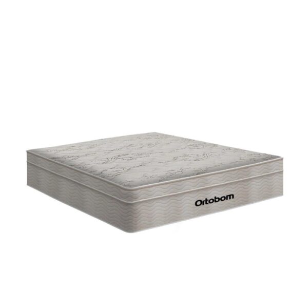 Colchão Queen Molas Ensacadas Ortobom Airtech 158x198x25cm – Suporta até 120Kg Por Pessoa