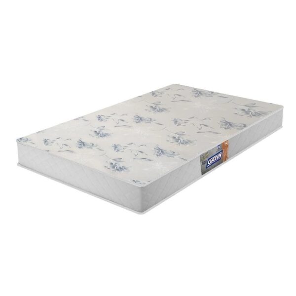 Colchão Solteiro De Espuma D20 Supreme Azul 88X188X12Cm Branco