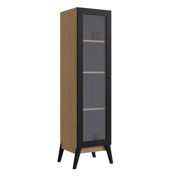 Cristaleira Malta 1 pt Brunne e Preta