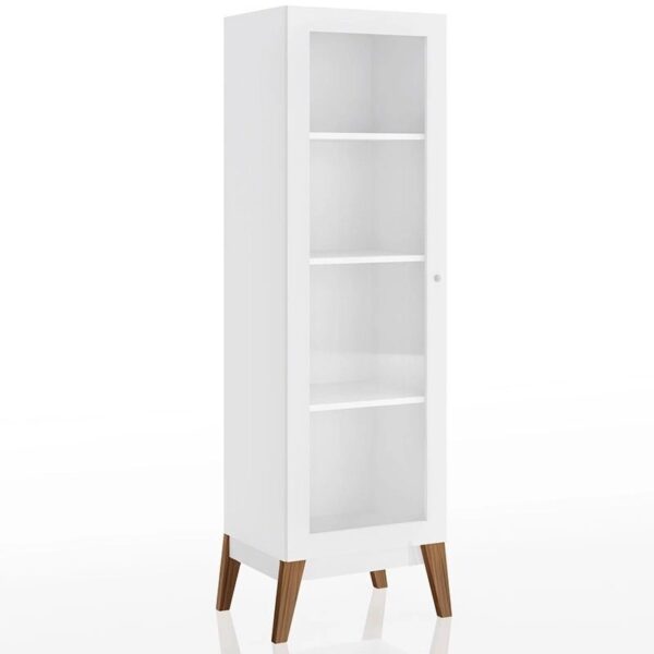 Cristaleira Retrô Brilho – GenialFlex – Branco